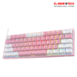 كيبورد الالعاب الميكانيكي REDRAGON K617 FIZZ RGB 60% سلكي