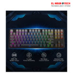 لوحة مفاتيح لاسلكية REDRAGON K707SP - RGB- PRO STAR Blade